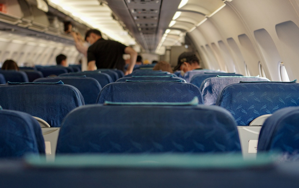 Luxury business class cabin